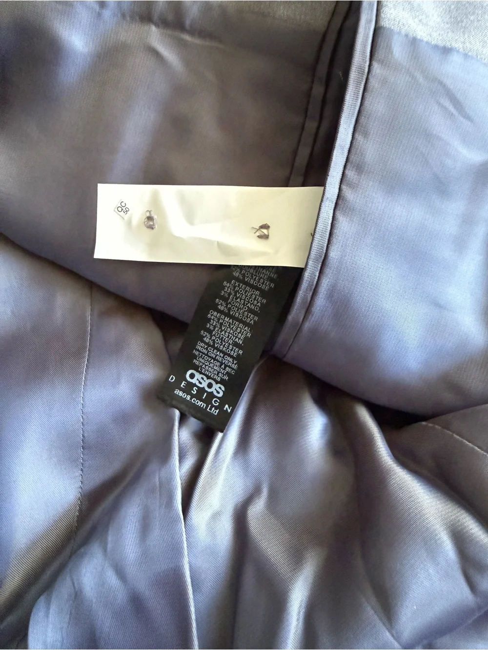 ASOS Double-Breasted Gray Men's Blazer